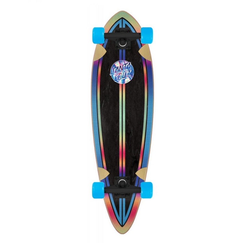 Santa Cruz Iridescent Dot Pintail Longboard – 33″