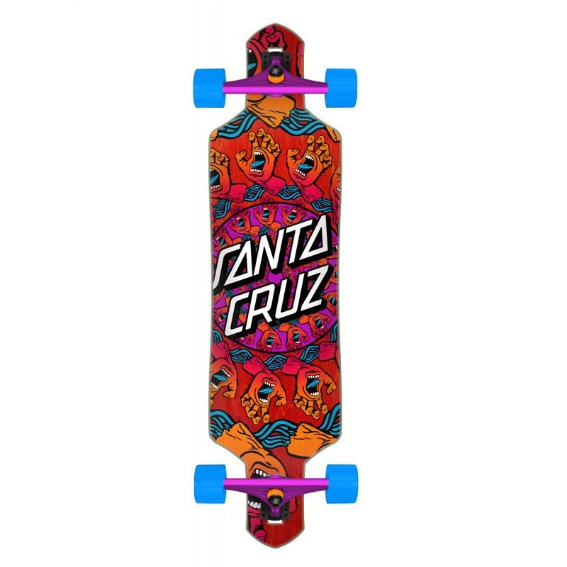 Santa Cruz Mandala Hand Drop Thru Longboard – 36″
