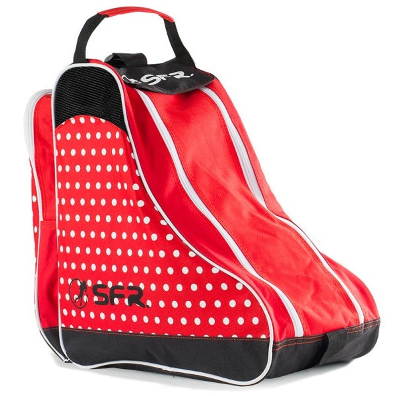 SFR Designer Skate Bag – Red Polka