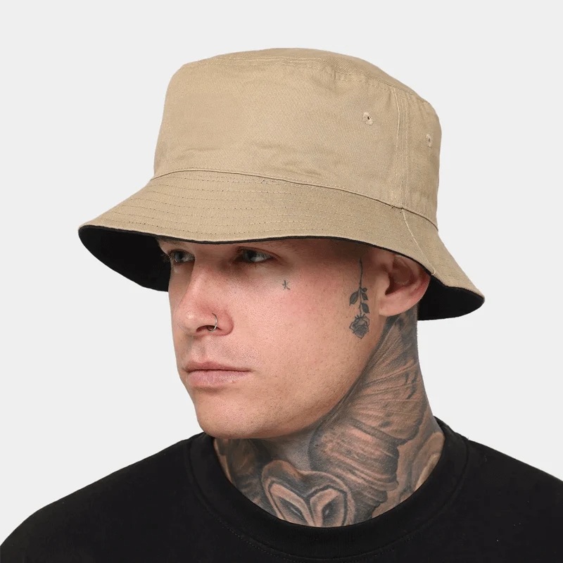 Dickies H.S Stamford Reversible Bucket Hat CHARCOAL KHAKI S/M