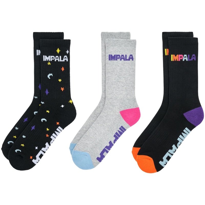 Impala Skate Socks 3 Pack – Twinkle OSFM