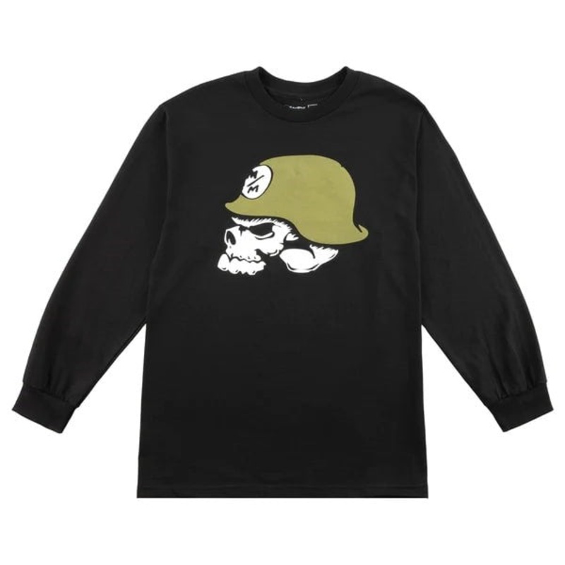 Metal Mulisha Og Helmet Longsleeve Tee BLACK S