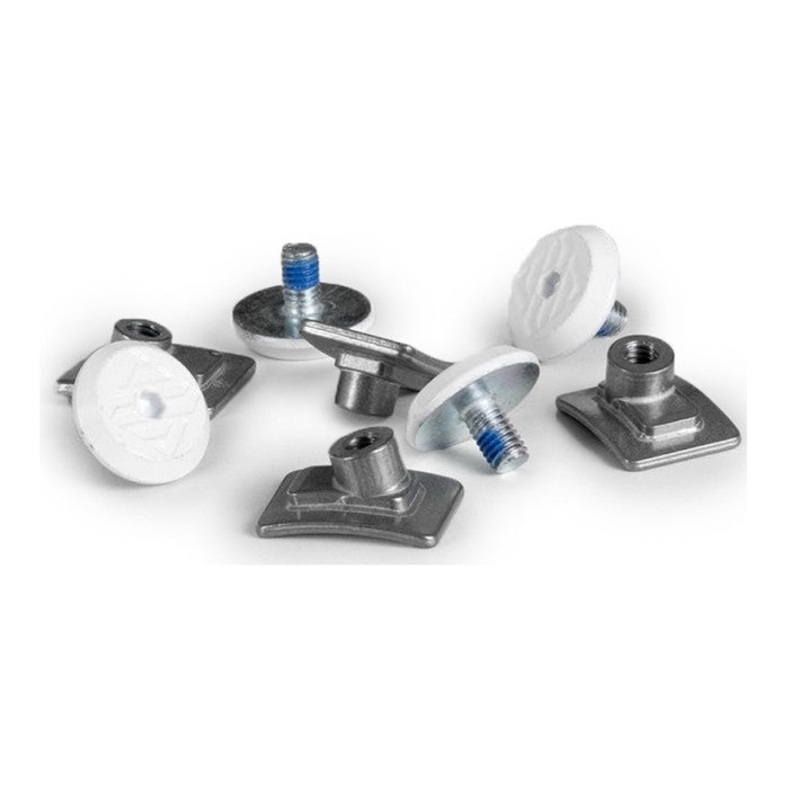 Aeon cuff bolts set white 4-pack S