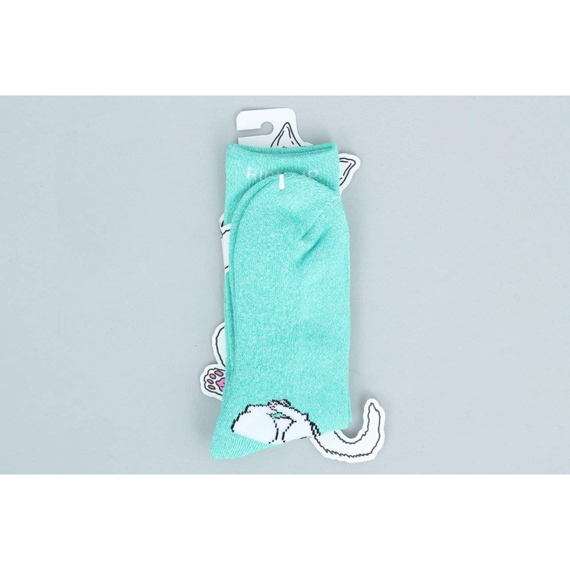 Rip N Dip Lord Nermal Heather Socks Aqua