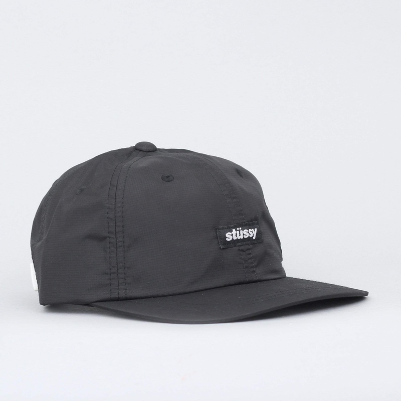 Stussy Ripstop Low Pro Cap Black