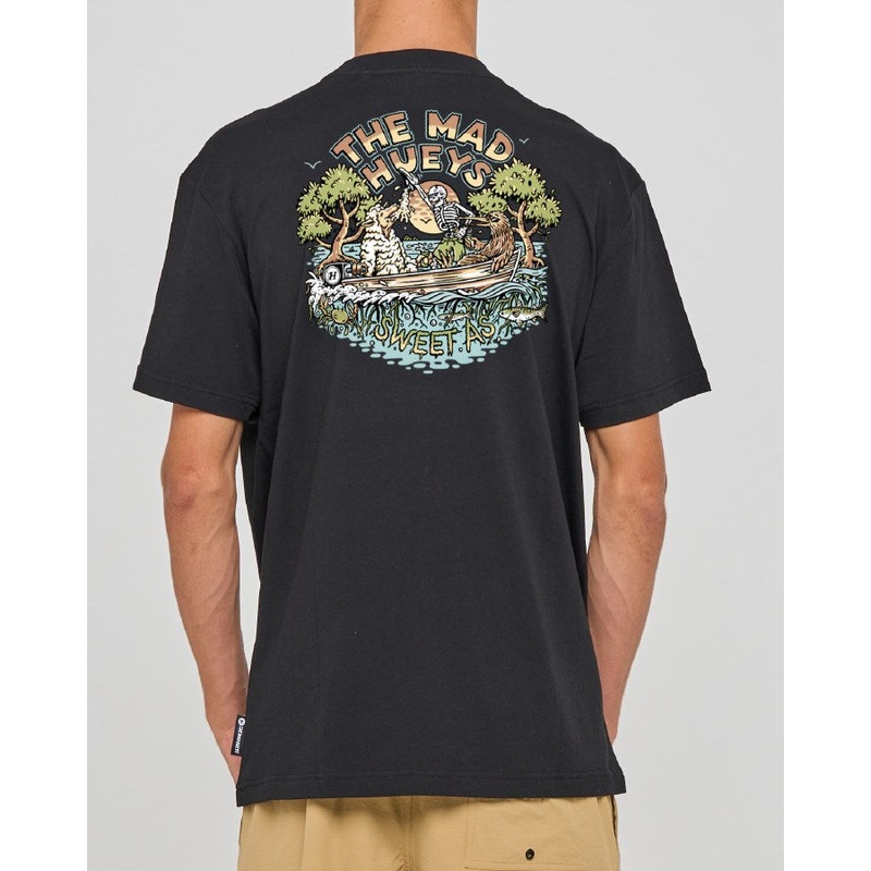The Mad Hueys SWEET AS NZ | SS TEE BLACK S