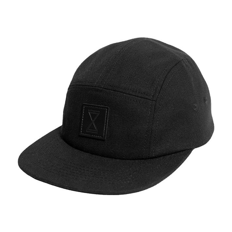 5 panel “Sanduhr” black