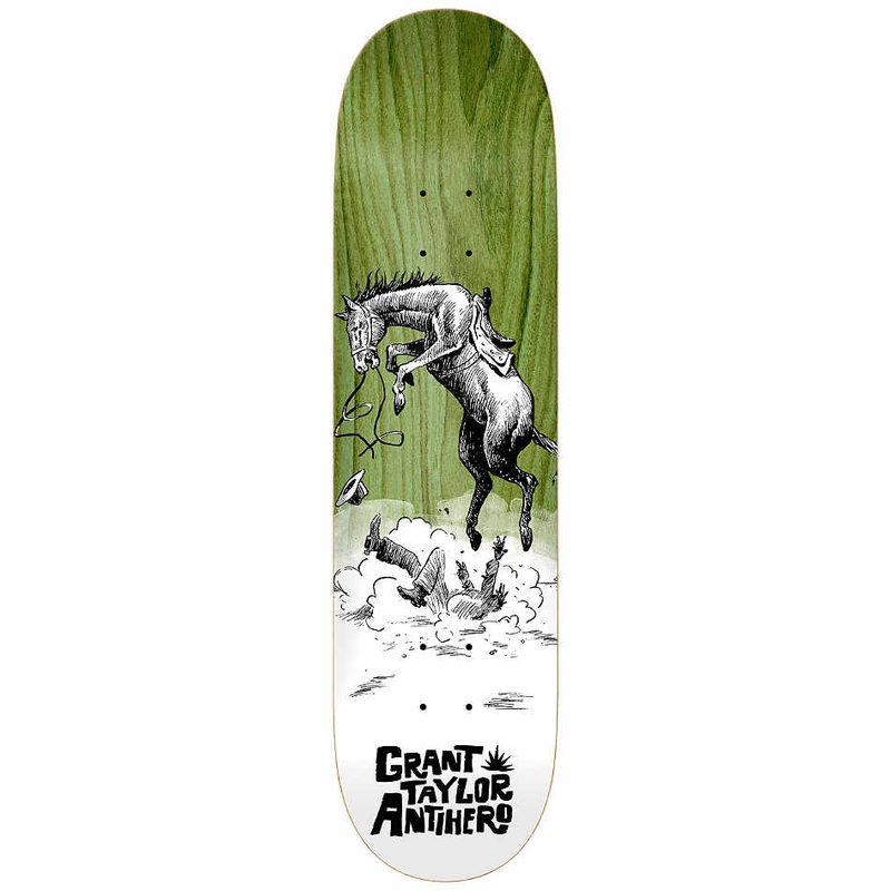 Anti Hero Taylor How The West Skateboard Deck – 8.5″