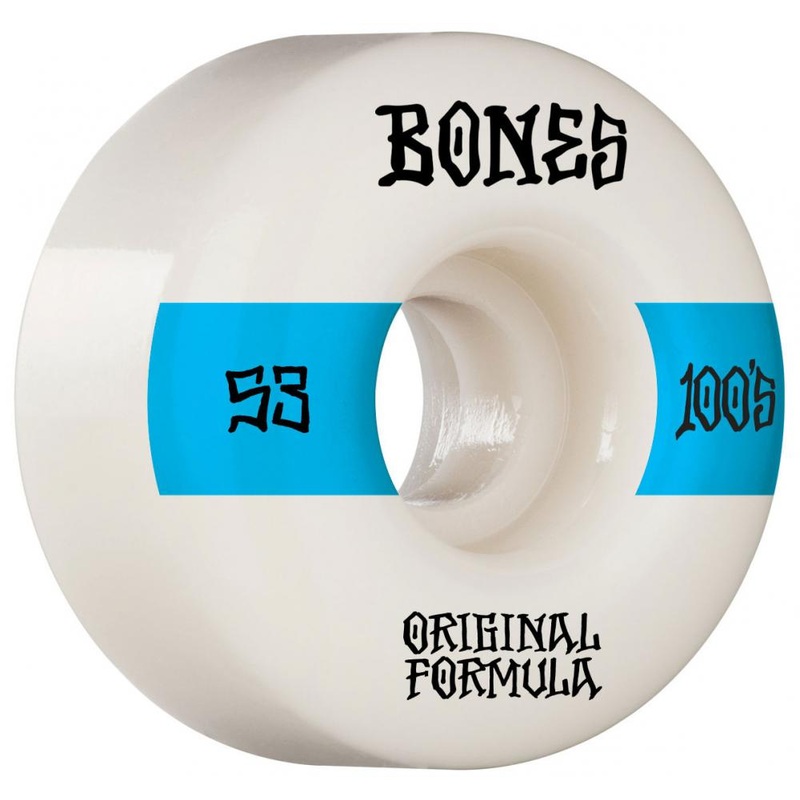 Bones 100’s #14 V4 Wide Skateboard Wheels – 53mm