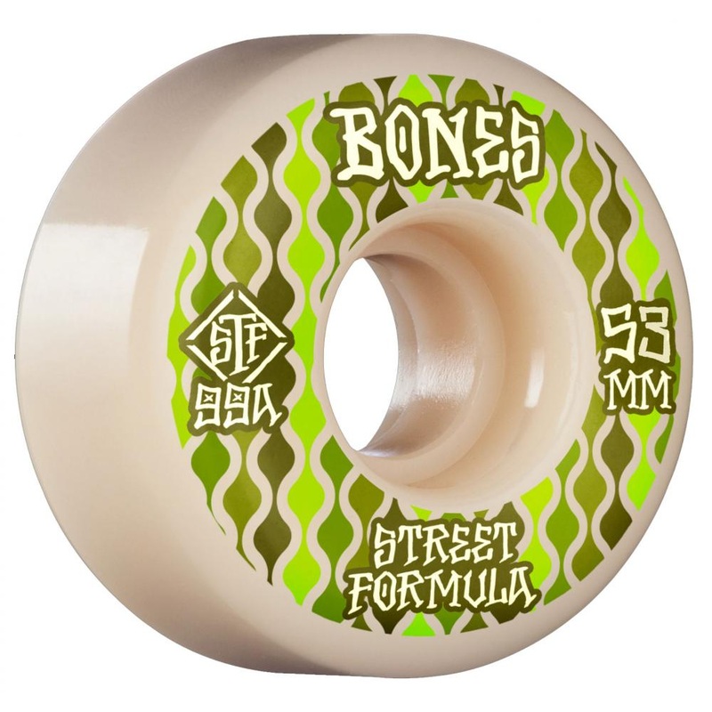 Bones STF Retros V2 Locks Skateboard Wheels – 53mm 99a