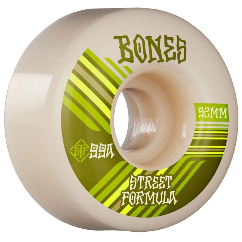 Bones STF Retros V4 Wide Skateboard Wheels – 52mm 99a