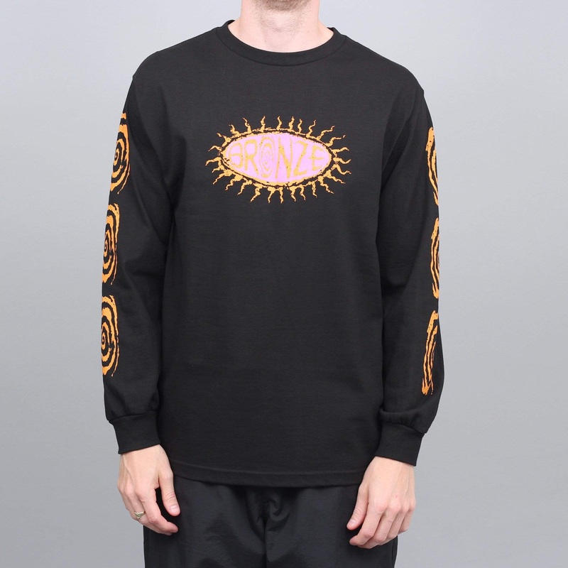 Bronze Surfer Longsleeve T-Shirt Black Small