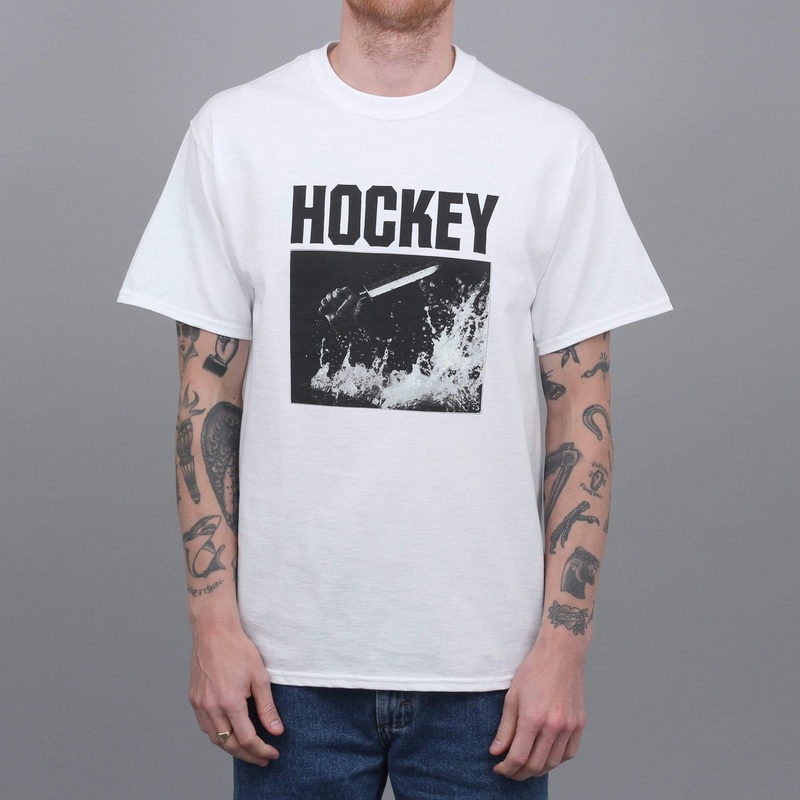 Hockey City Fear T-Shirt White Small