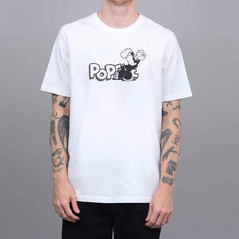Pop Trading Pop Eye T-Shirt White Small