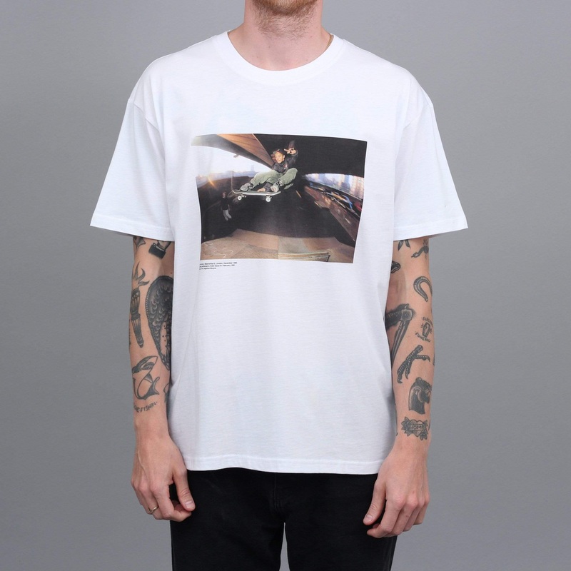 Slam City Skates X RAD Curtis McCann T-Shirt White Small