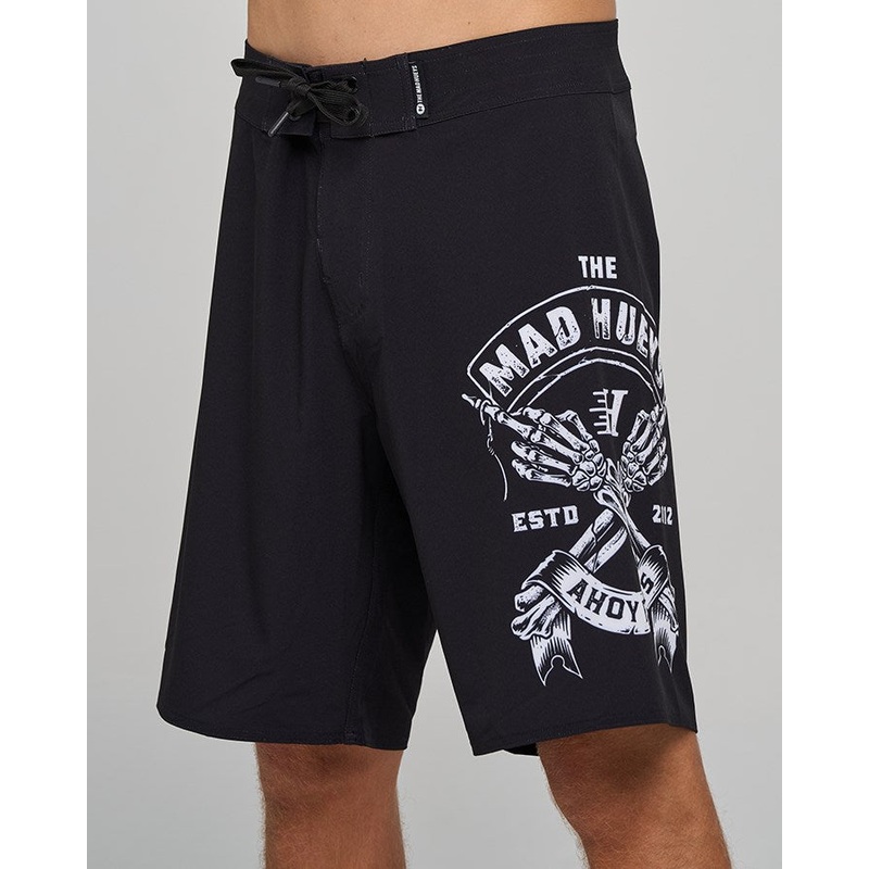 The Mad Hueys FKRS AHOY | 20″ BOARDSHORT BLACK 28
