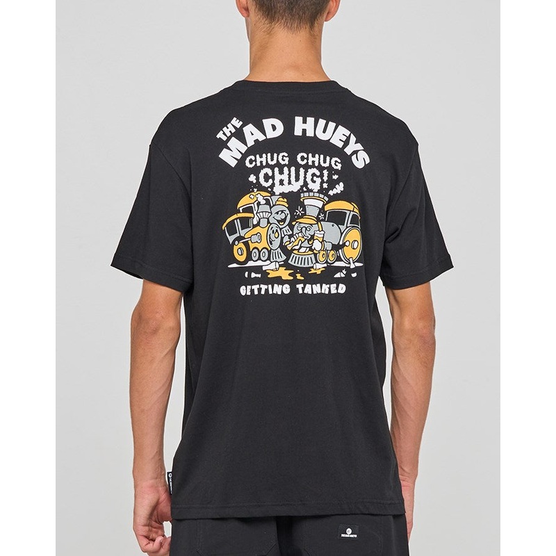 The Mad Hueys GETTING TANKED | SS TEE BLACK S