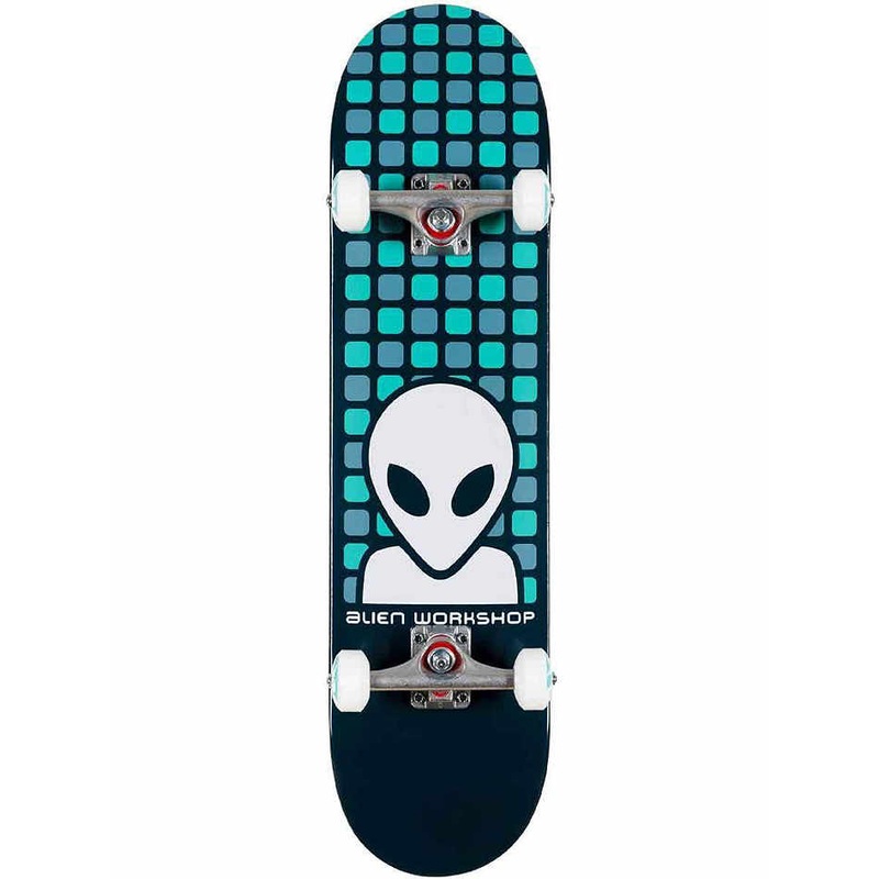 Alien Workshop Matrix Blue Skateboard – 7.75″