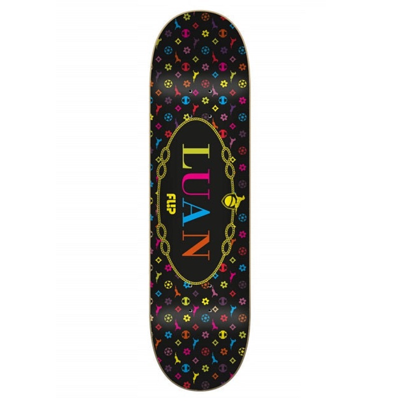 Flip Luan Couture Black Skateboard Deck – 8.25″