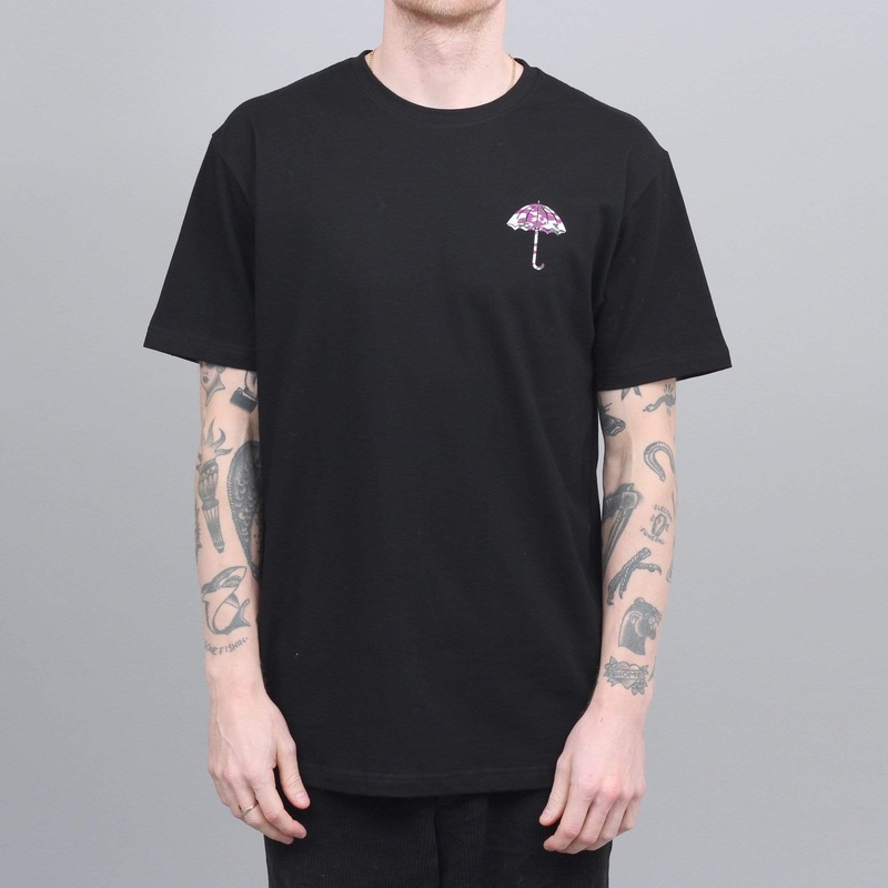Helas Umbrella Camo T-Shirt Black Small