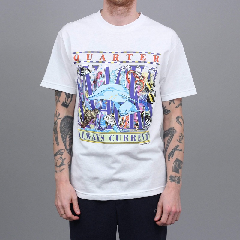 Quartersnacks Always Current T-Shirt White Small