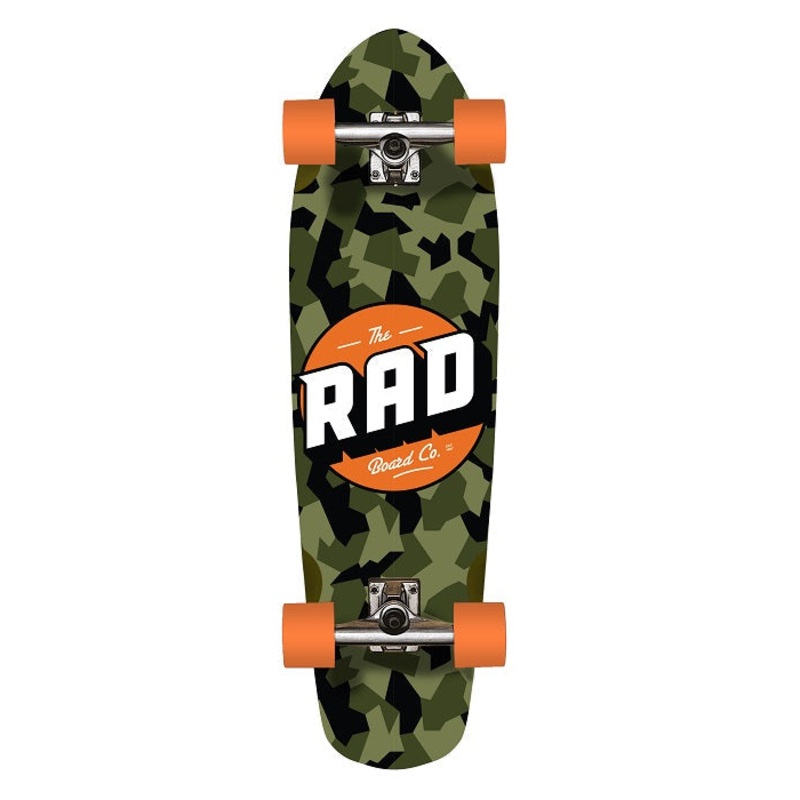 Rad Camo Classic Cali Cruiser Skateboard – 32″