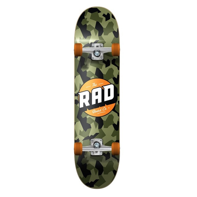 Rad Camo Classic Dude Crew Skateboard – 7.75″