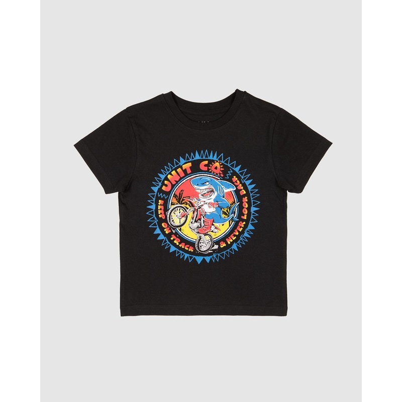 Unit KIDS TEES – RIPPER BLACK 0