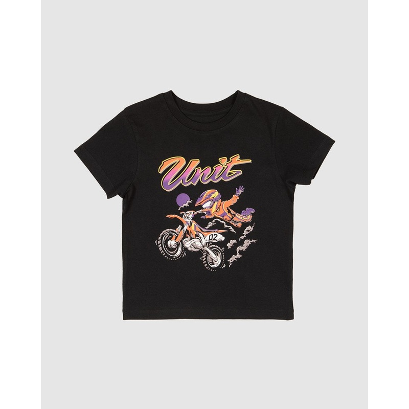 Unit KIDS TEES – ROCK SOLID BLACK 0