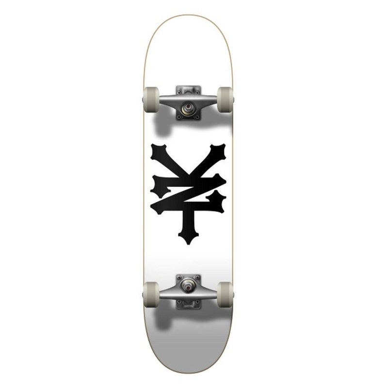 Zoo York OG 95 Crackerjack White Skateboard – 7.75″