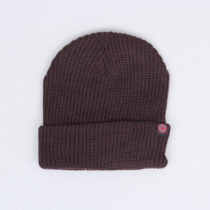 Independent Edge Beannie Beanie Chocolate