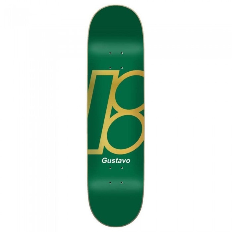 Plan B Team Foil Gustavo Skateboard Deck – 8.0″
