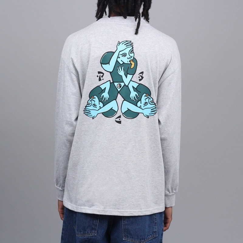 Polar Torso Longsleeve T-Shirt Sports Grey Small