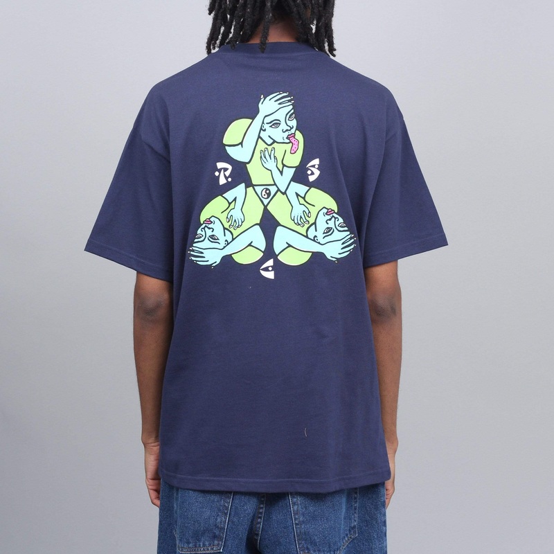 Polar Torso T-Shirt Rich Navy Small