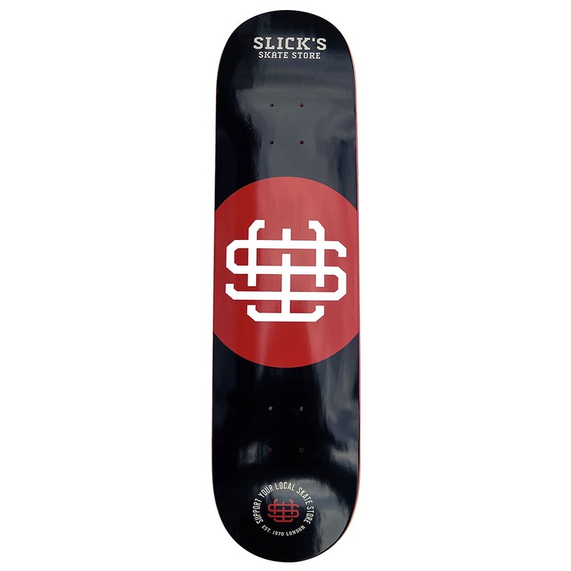 Slick’s Skate Store Monogram Shop Deck – 8.0″