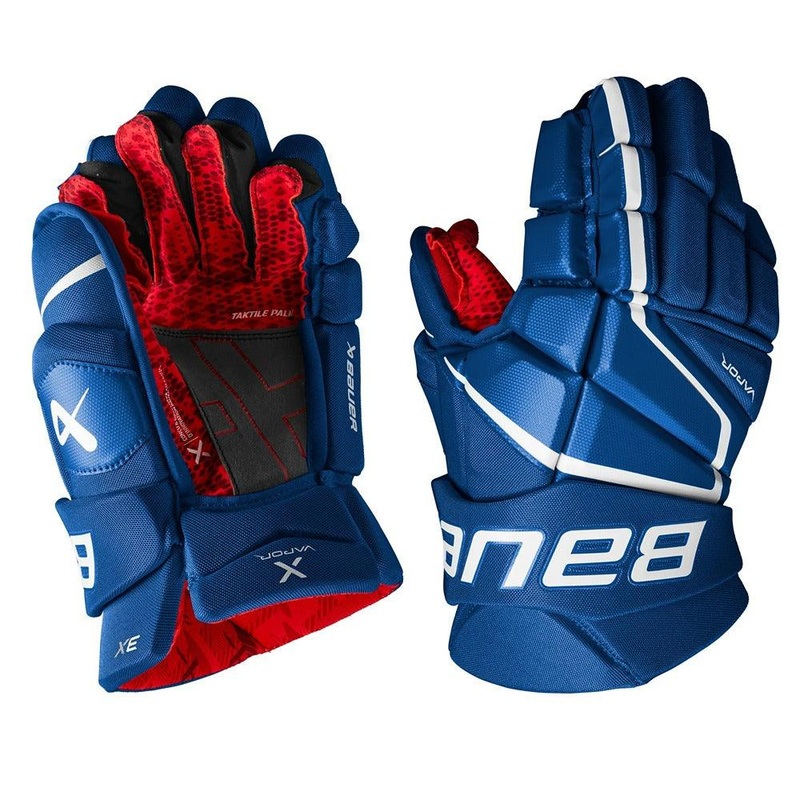 Vapor 3X Hockey Gloves – Intermediate 12 Blue