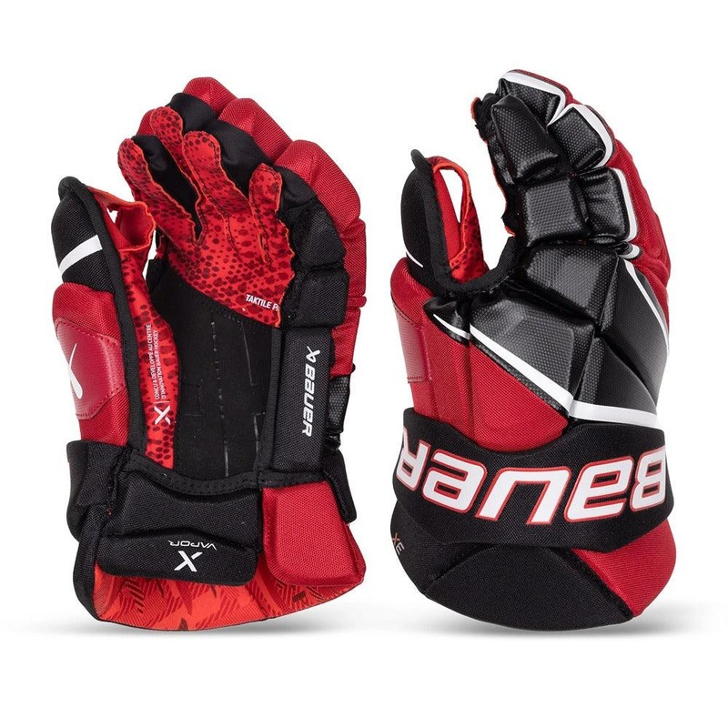 Vapor 3X Hockey Gloves – Intermediate 12 Navy/Red/White