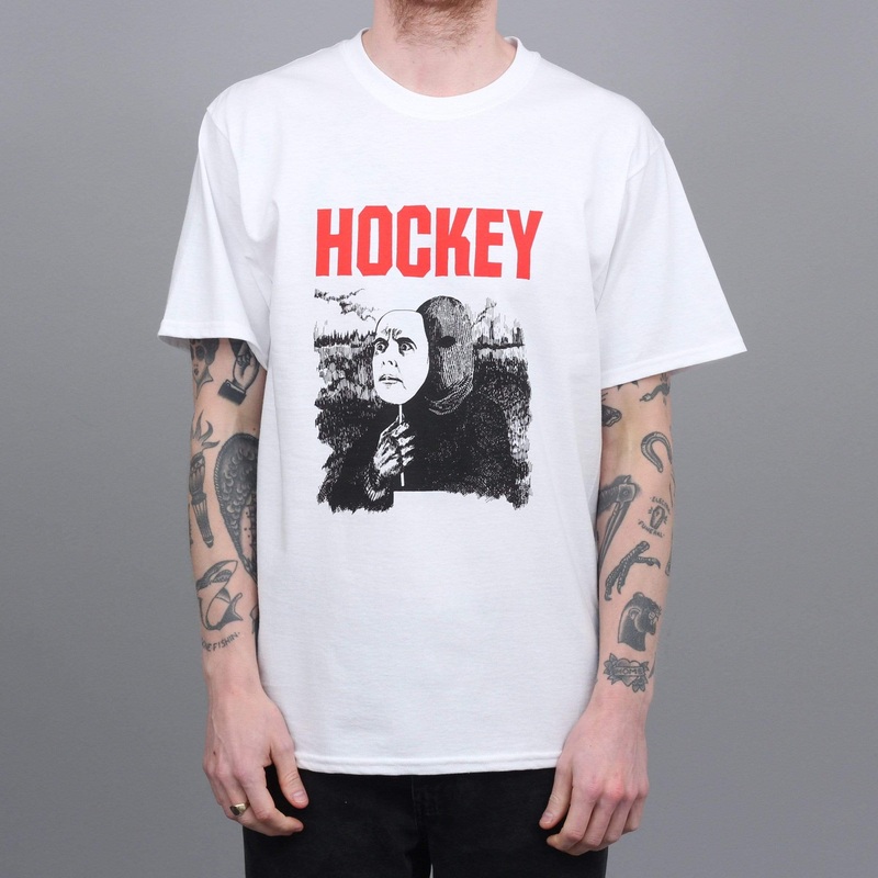 Hockey Blend In T-Shirt White Small