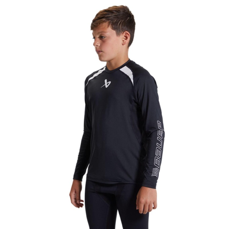 Bauer Performance Long Sleeve Baselayer Top – Youth S Boys