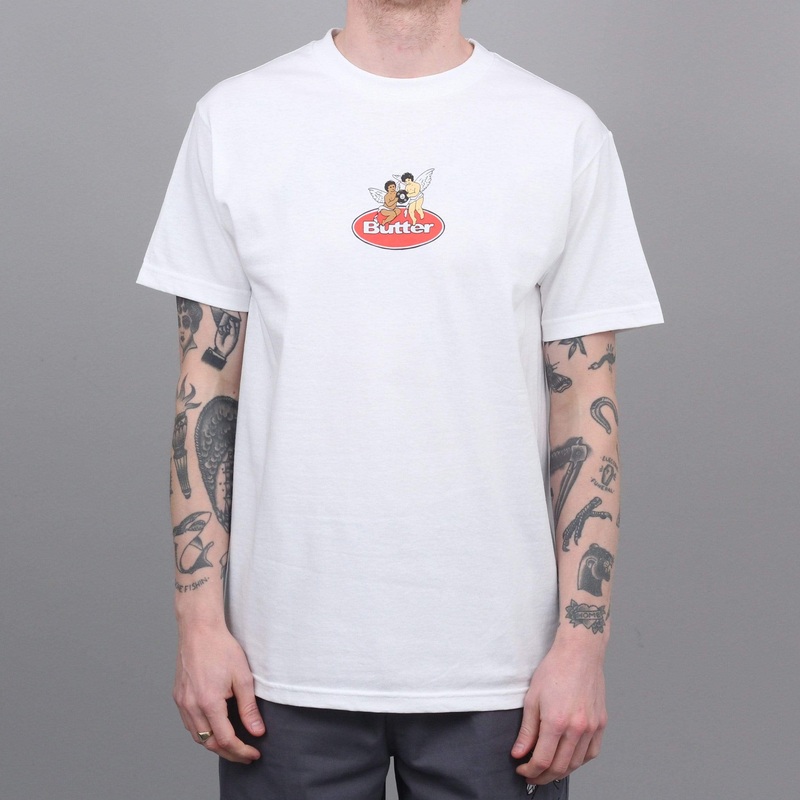 Butter Goods Cherub T-Shirt White Small