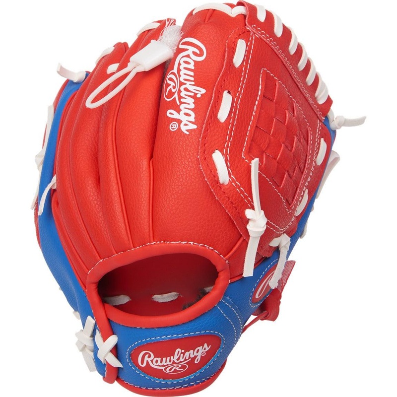 Players 9″ Baseball Glove with Ball- Youth Left-Hand-Throw 9