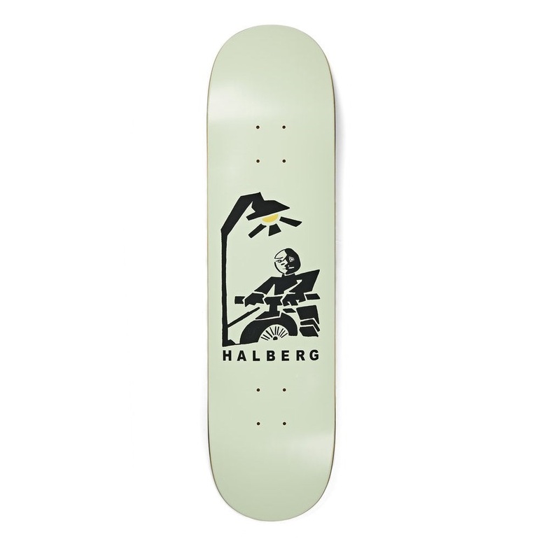 Polar Hjalte Halberg Insomnia Mint Deck – 8.0″