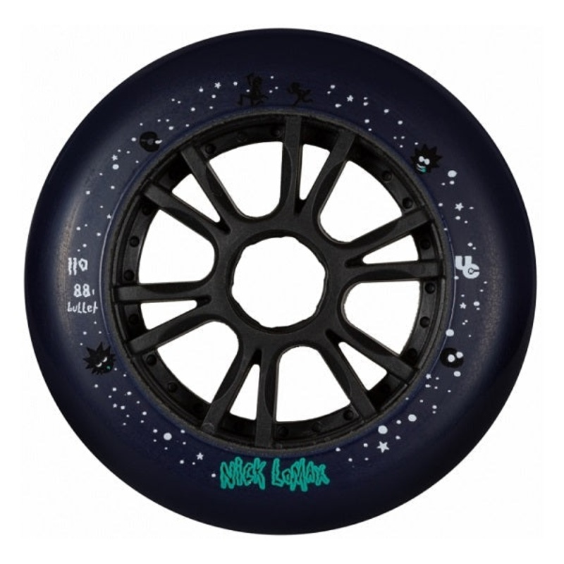 Undercover Nick Lomax TV Line Bullet Radius Wheels 110mm 88a – Set of 8
