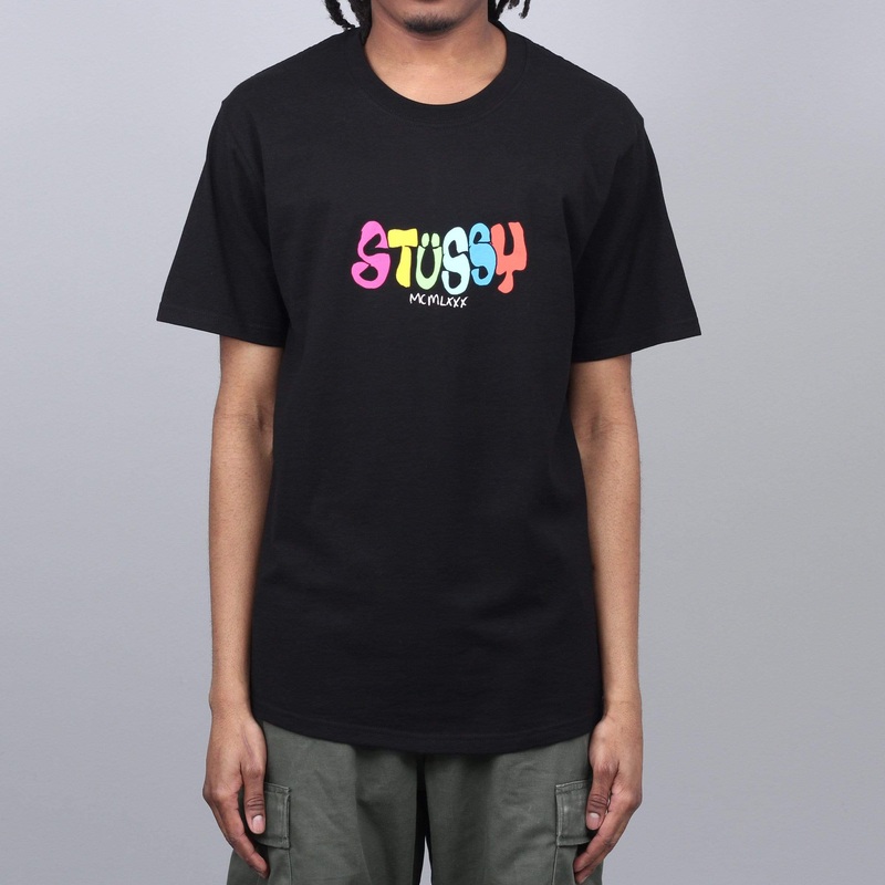 Stussy MCMLXXX T-Shirt Black Small