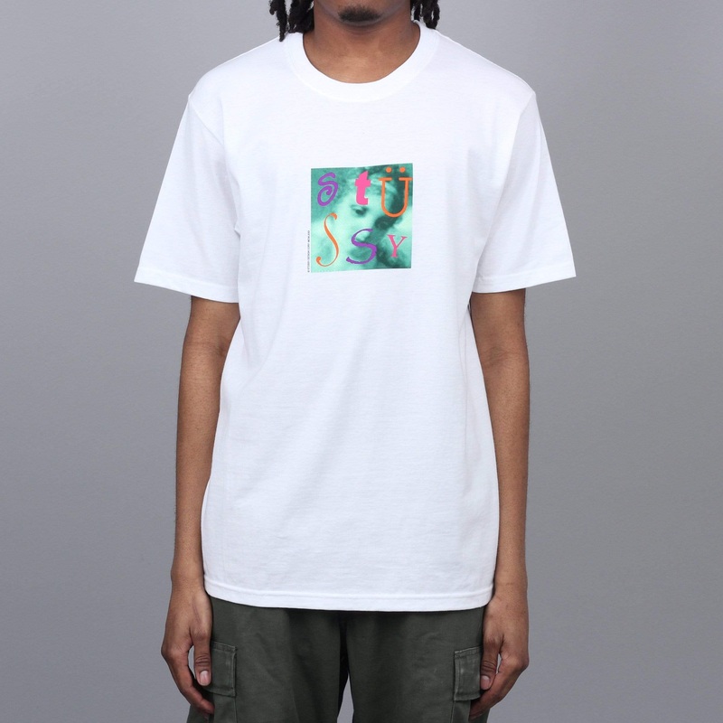 Stussy Venus Square T-Shirt White Small