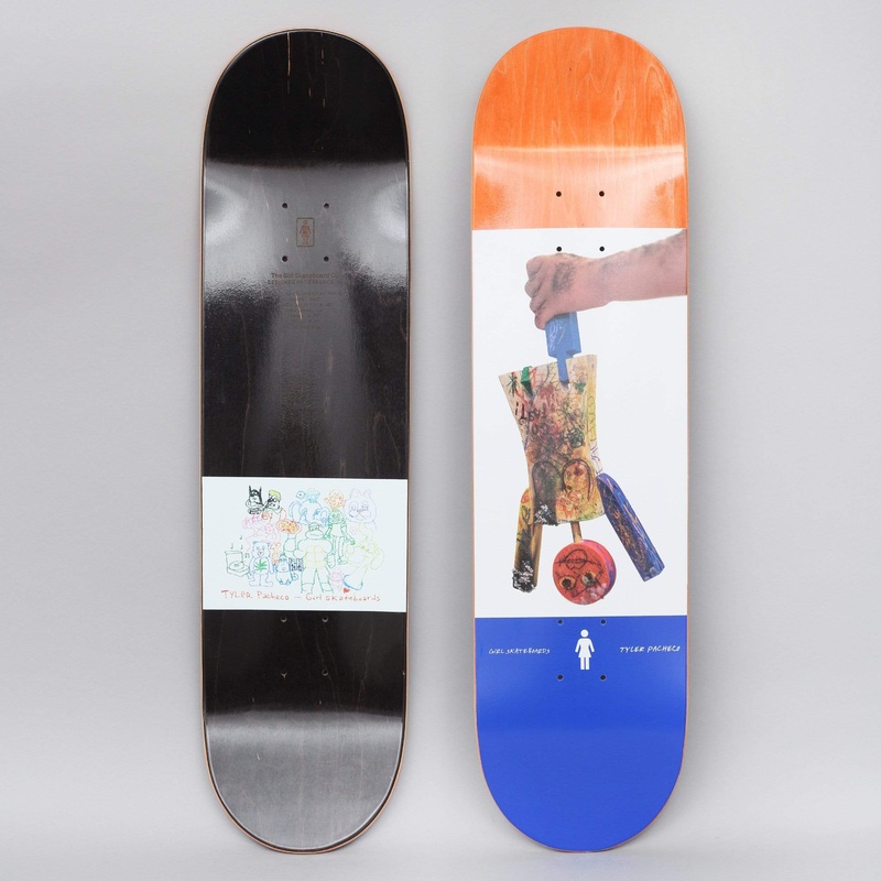 Girl 8.25 Tyler Pacheco One Off Skateboard Deck