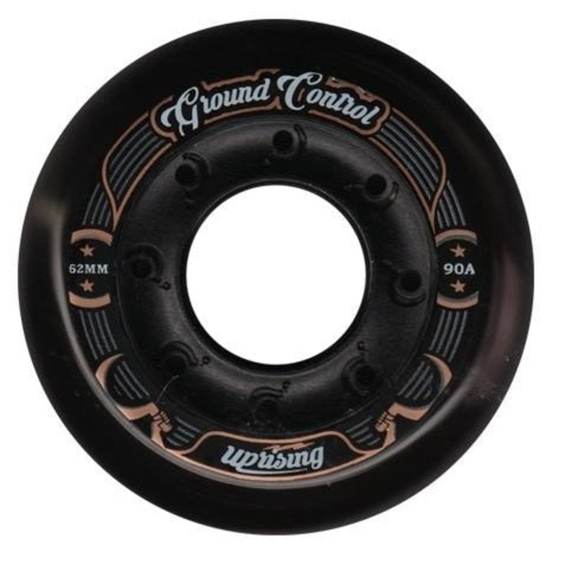Ground Control Core III Black Wheels 62mm 90a – Set of Four