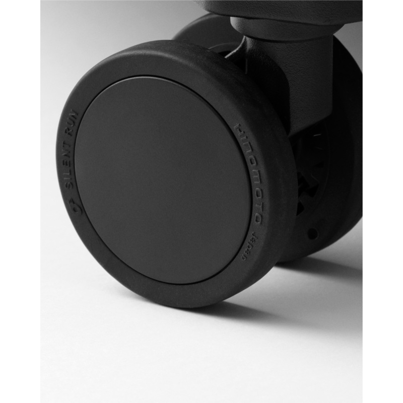 Luggage Wheel Covers 50mm for Carry-on – 2pcs Black Out