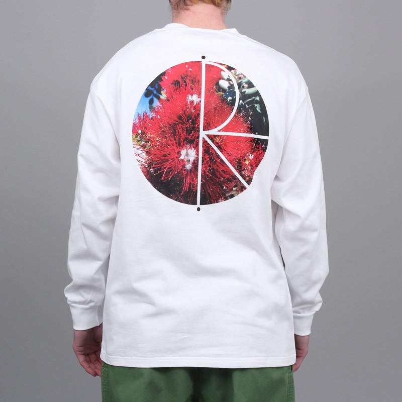 Polar Callistemon Fill Longsleeve T-Shirt White Small