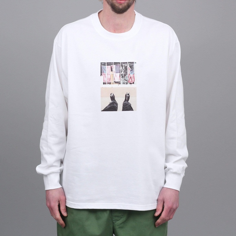 Polar Happy Sad Around The World Longsleeve T-Shirt White Small